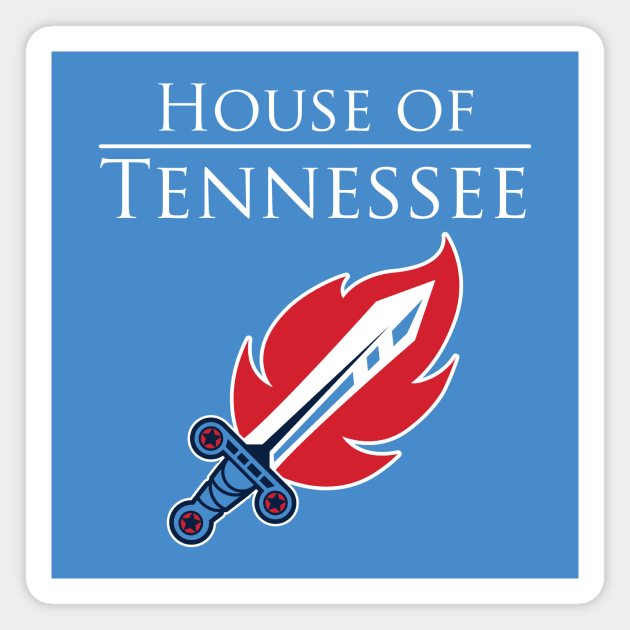 House of Tennessee Magnet by SteveOdesignz